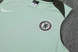 25-26 CHE Light green Tank top and shorts suit