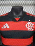 25-26 Flamengo Home Long Sleeve Player Version Soccer Jersey (长袖球员)