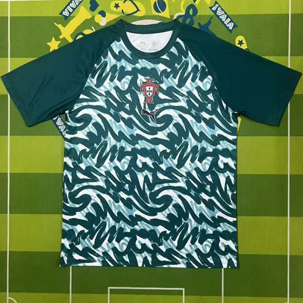 26-27 Portugal Green Fans Training shirts