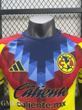25-26 Club America Yellow Player Version Soccer Jersey (Caliente)