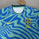 26-27 Brazil Blue Green Training shirts