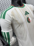 26-27 Algeria Home Long Sleeve Player Version Soccer Jersey (长袖球员)无星