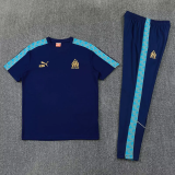 26-27 Marseille Royal blue Short shirts and Long trousers Suit (圆领)