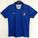 1990 Italy Home Retro Soccer Jersey