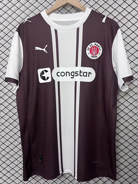 25-26 ST PAULI Special Edition Fans Soccer Jersey