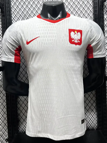 26-27 Poland Home Player Version Soccer Jersey