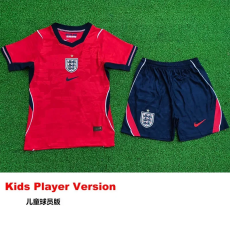 26-27 England Away Kids Player Version Soccer Jersey (球员童装)
