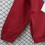 1990-1992 Sevilla White Red Retro Windbreaker