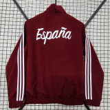 26-27 Spain Red Windbreaker