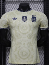 26-27 Argentina Beige Player Version Training shirts