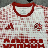 2026 Canada World Cup Culture Promotion Red Training shirts