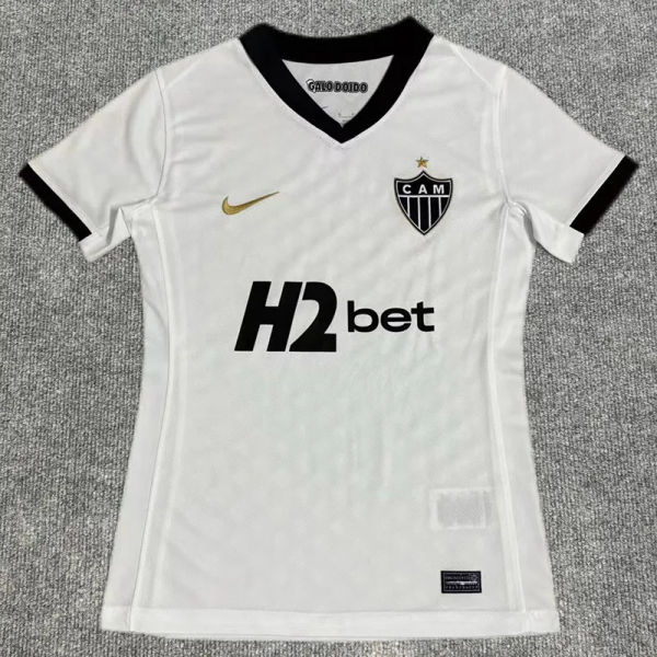 26-27 Atletico Mineiro Away Women Soccer Jersey (女)前带广告