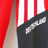 26-27 Germany Red Top Half Pull Tracksuit (半拉上衣)