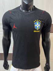 26-27 Brazil Black Player Version Training shirts (红飞人标)