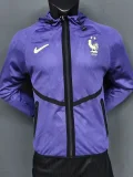 2026 World Cup France Purple Walkout Jacket (Hooded) #单上衣