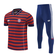 26-27 Bayern Red Short shirts and Long trousers Suit