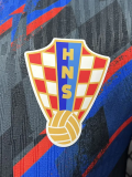 26-27 Croatia Blue Black Special Edition Player Version Soccer Jersey