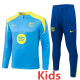 25-26 BAR Light blue Kids Half Pull Tracksuit #E25241(童装)(半拉链)