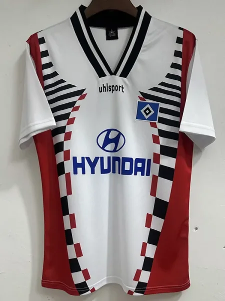 1996-1997 Hamburg SV Home Retro Soccer Jersey