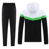 25-26 Real Betis Black White Windbreaker Suit (Hoodie)(风衣套装)