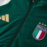 25-26 Italy Green Windbreaker Suit (Hoodie)(风衣套装)