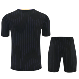 25-26 Man Utd Black Training Short Suit