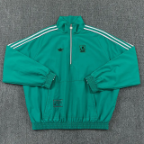 26-27 LIV Green Half Pull Windbreaker (半拉风衣)