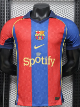 25-26 BAR Red Blue Special Edition Player Version Training Shirts (Spotify)