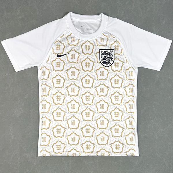 26-27 England White Limited Edition Pre-Match Training shirts