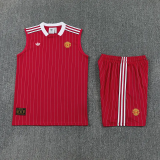25-26 Man Utd Red Tank top and shorts suit