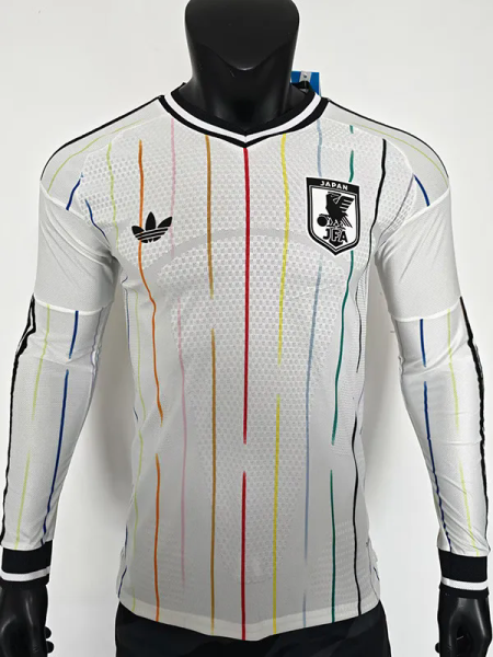 26-27 Japan Away Long Sleeve Player Version Soccer Jersey (长袖球员)