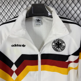26-27 Germany White Windbreaker