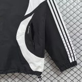 2006-2007 RMA Black Retro Windbreaker