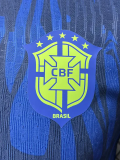 26-27 Brazil Blue Black Special Edition Player Version Soccer Jersey