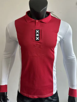 2025 Ajax 125th Anniversary Long Sleeve Player Version Soccer Jersey (长袖球员)
