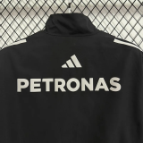 2026 F1 Mercedes Black Racing Windbreaker