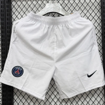 D338 PSG White Casual Short Pants