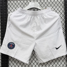 D338 PSG White Casual Short Pants
