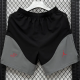 D338 PSG Black gray Casual Short Pants