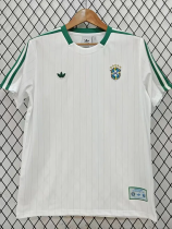 26-27 Brazil White Casual Edition Fans Training shirts