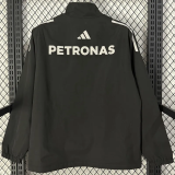 2026 F1 Mercedes Black Racing Windbreaker
