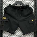 A2633 NK Black Casual Short Pants