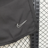 D337 NK Black Casual Short Pants