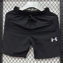 D027 UA Black Casual Short Pants