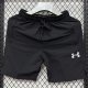 D027 UA Black Casual Short Pants
