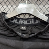 D026 UA Black Casual Short Pants