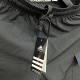 A2635 AD Black Casual Short Pants