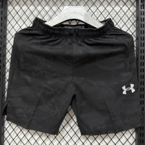D026 UA Black Casual Short Pants