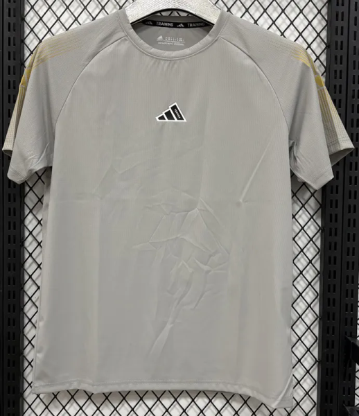 T3388 AD Light gray High Quality Casual T-Shirt