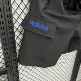 A2635 AD Black Casual Short Pants